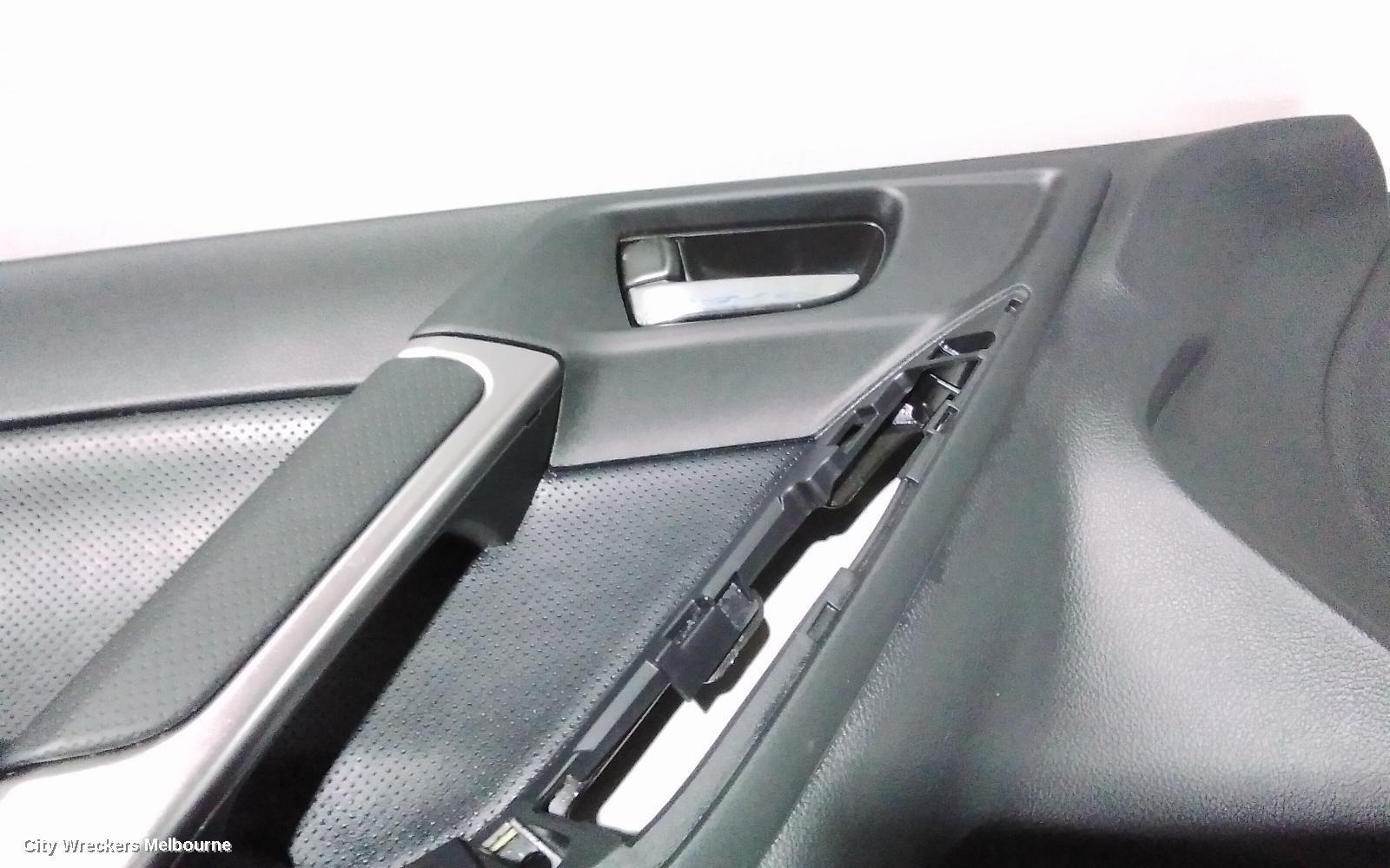 SUBARU FORESTER DOOR TRIM, LH FRONT, SJ, LEATHER, 12/2012 - 08/2018 - Image 2