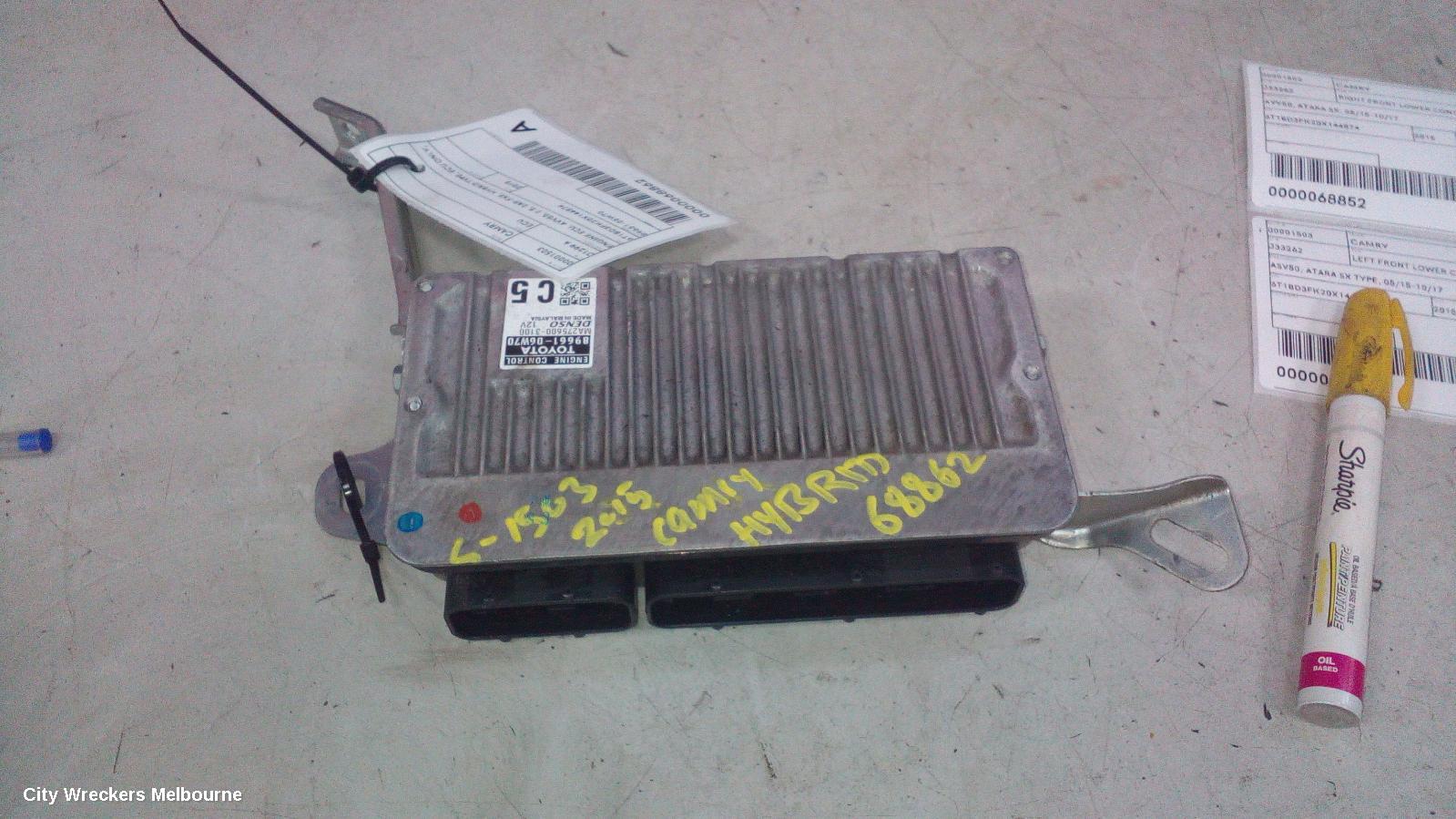 TOYOTA CAMRY ECU, ENGINE ECU, AVV50, 2.5, 2AR-FXE, HYBRID TYPE, ECU ONLY, 12/2011 - 10/2017 - Image 3