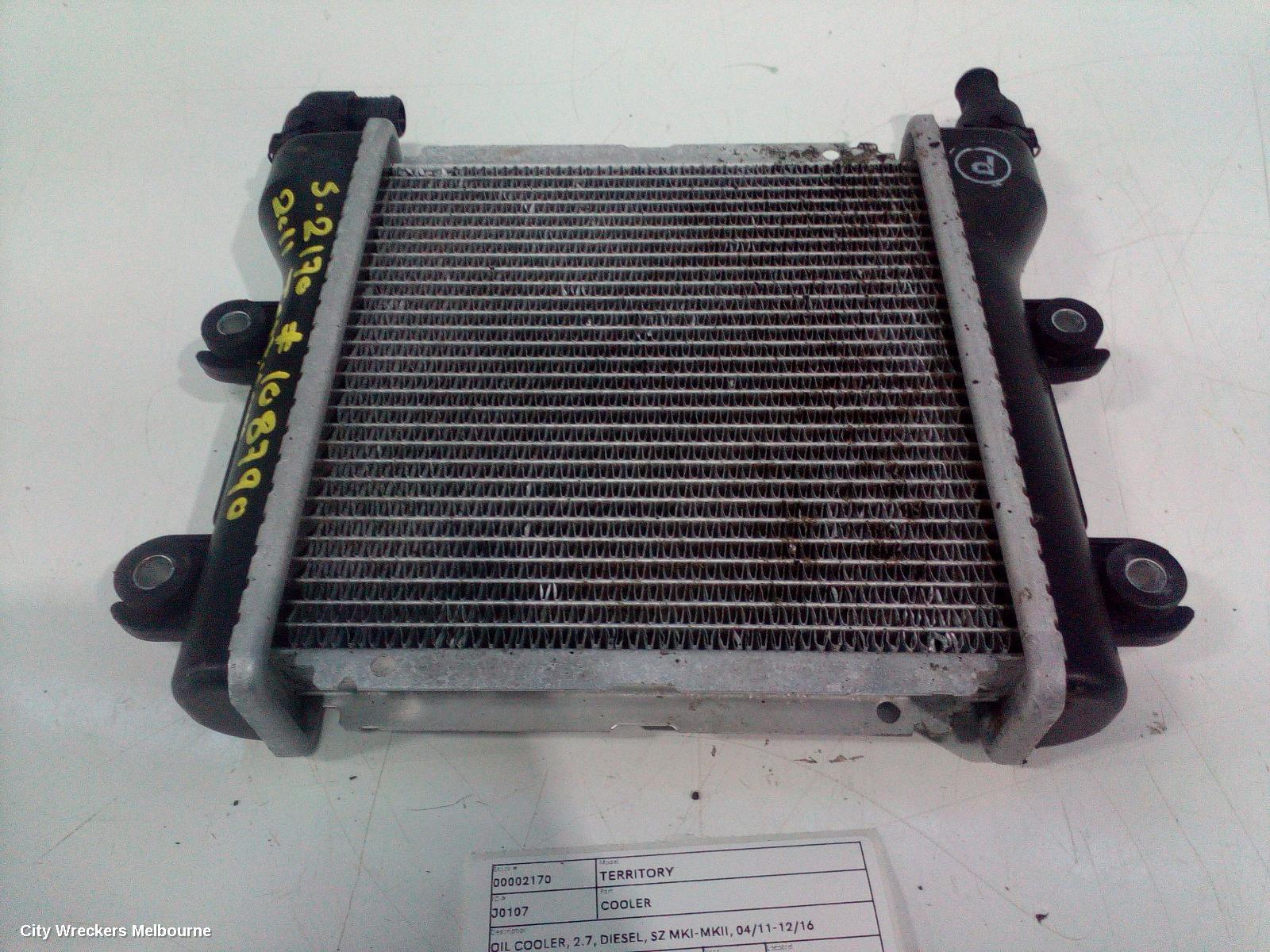FORD TERRITORY COOLER, OIL COOLER, 2.7, DIESEL, SZ MKI-MKII, 04/2011 - 12/2016 - Image 1