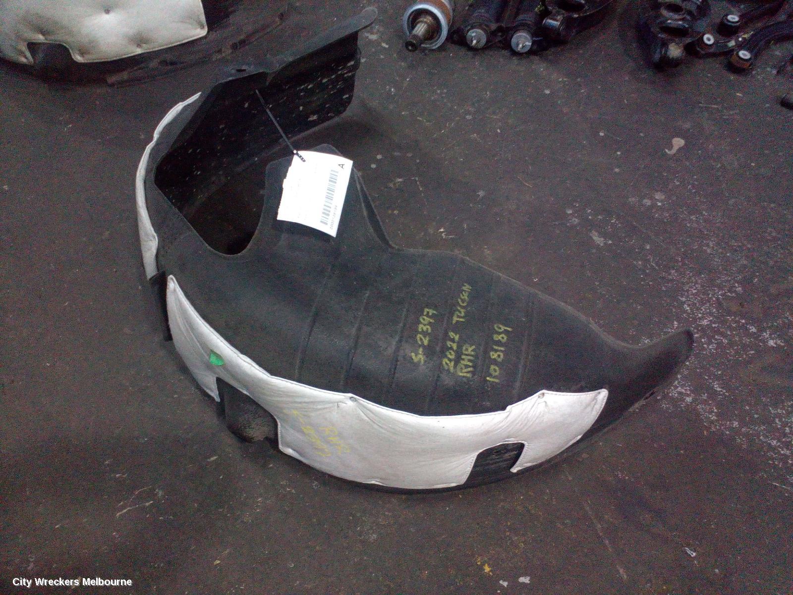 HYUNDAI TUCSON RIGHT GUARD LINER, REAR, NX4, 02/2021 ONWARDS - Image 2