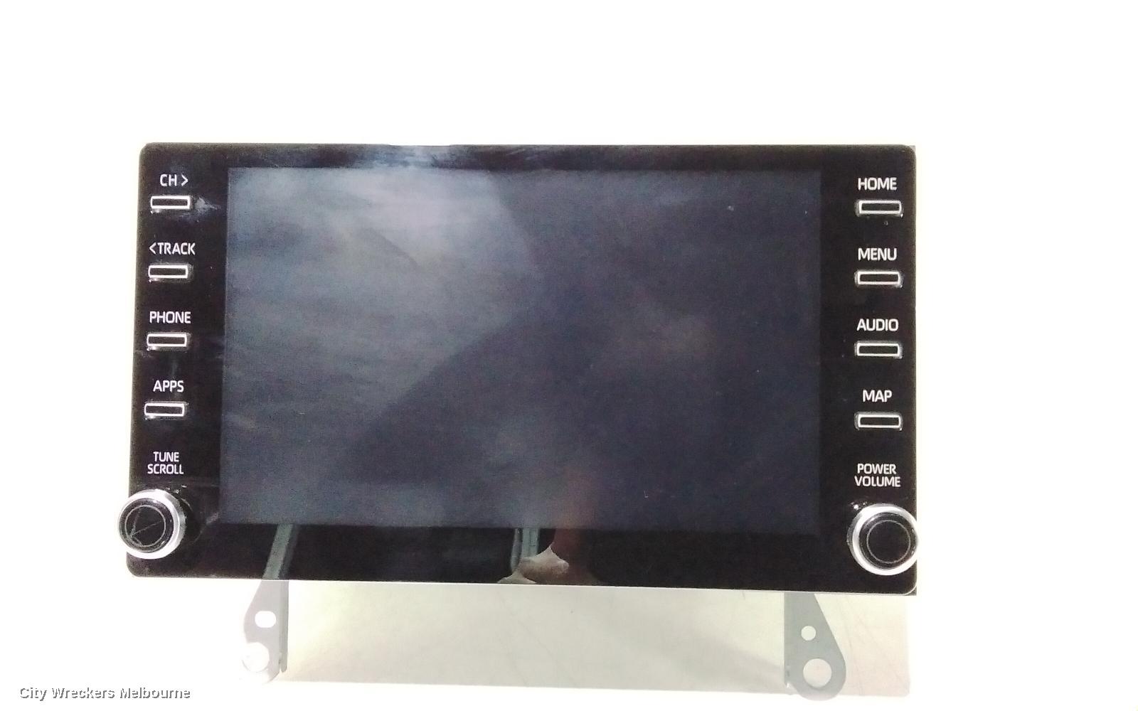 TOYOTA HIACE RADIO/CD/DVD/SAT/TV, HEAD UNIT, W/ DISPLAY UNIT, 8IN TOUCHSCREEN, 300 SERIES, 02/2019 - 10/2023 - Image 1
