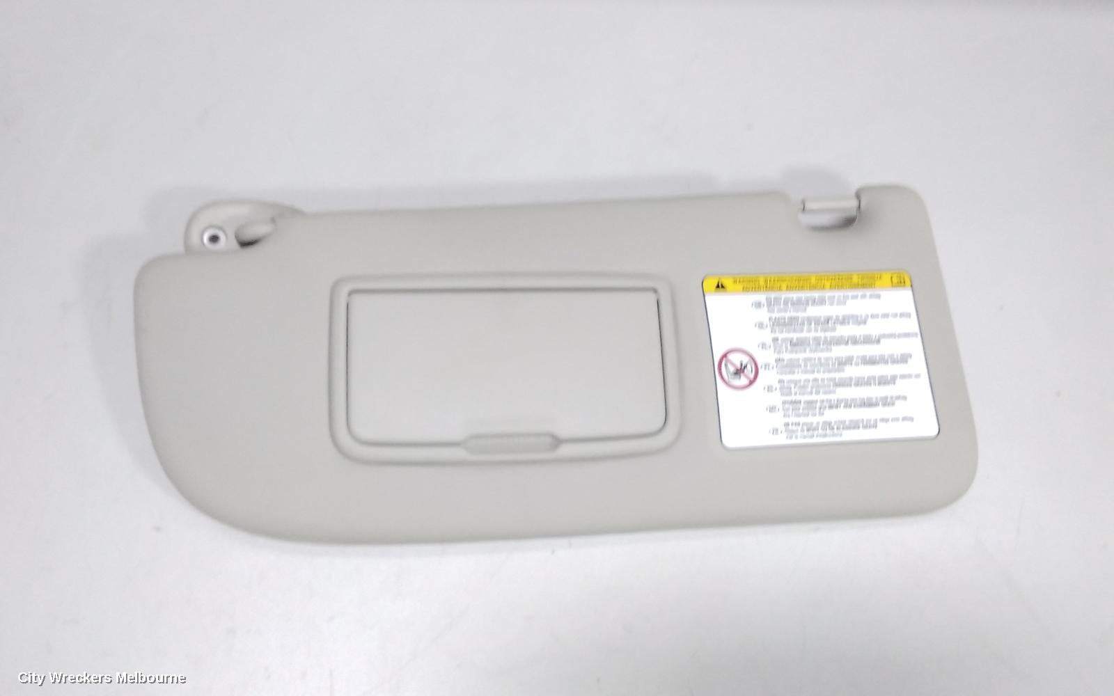 HOLDEN COLORADO SUNVISOR, RG 7, LH SIDE, 12/2012 - 06/2016 - Image 3