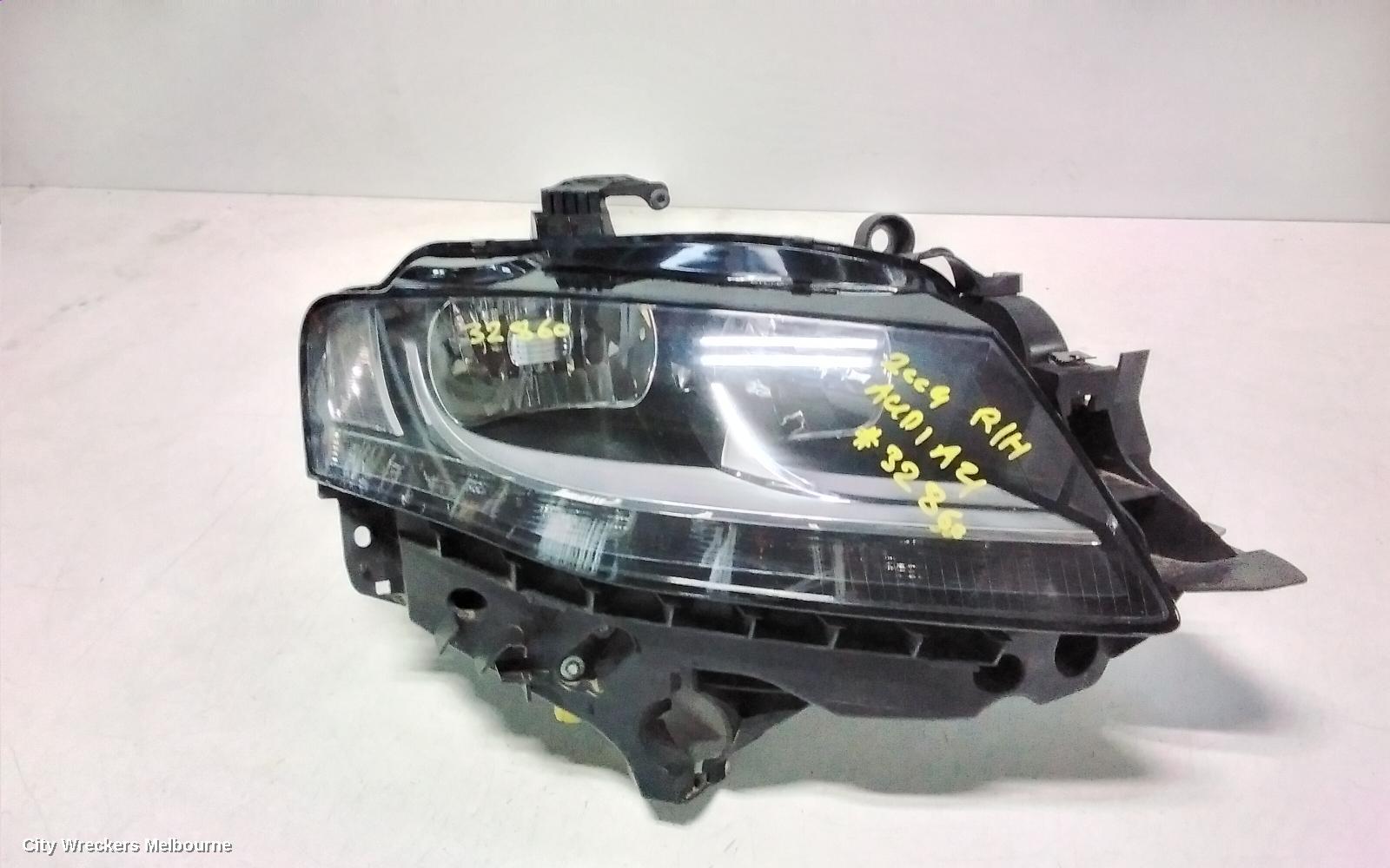 AUDI A4 RIGHT HEADLAMP, B8 8K, HALOGEN TYPE, 02/2008 - 06/2012 - Image 2