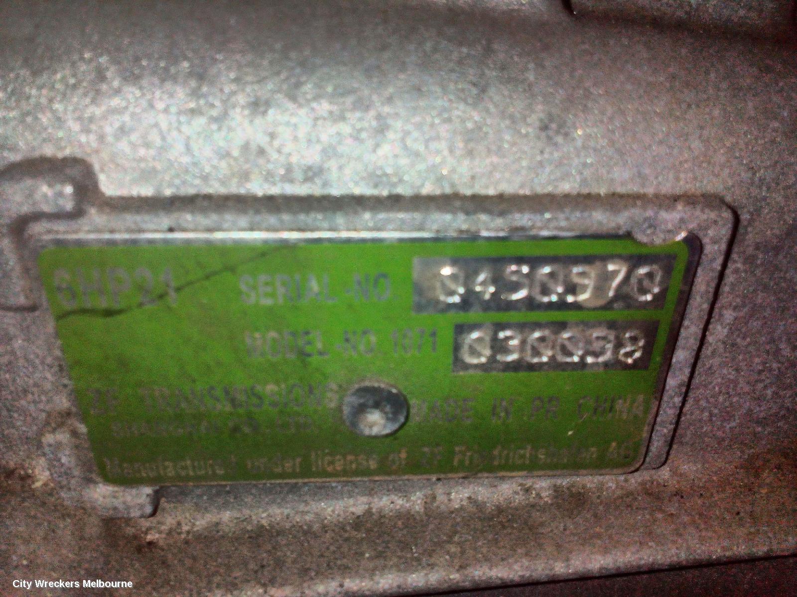 LDV G10 TRANS/GEARBOX, AUTO, DIESEL, 1.9, TURBO, SV7A/SV7C, WAGON/VAN, 04/2015 - 06/2021 - Image 3