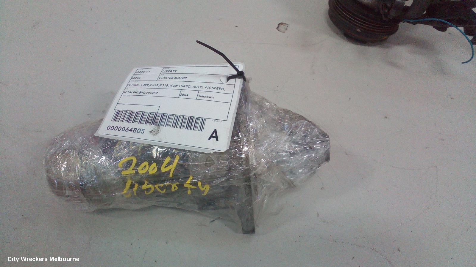 SUBARU LIBERTY STARTER, PETROL, EJ22/EJ20/EJ25, NON TURBO, AUTO, 4/6 SPEED, SERIES 1-5TH GEN, 12/1989 - 11/2014 - Image 3