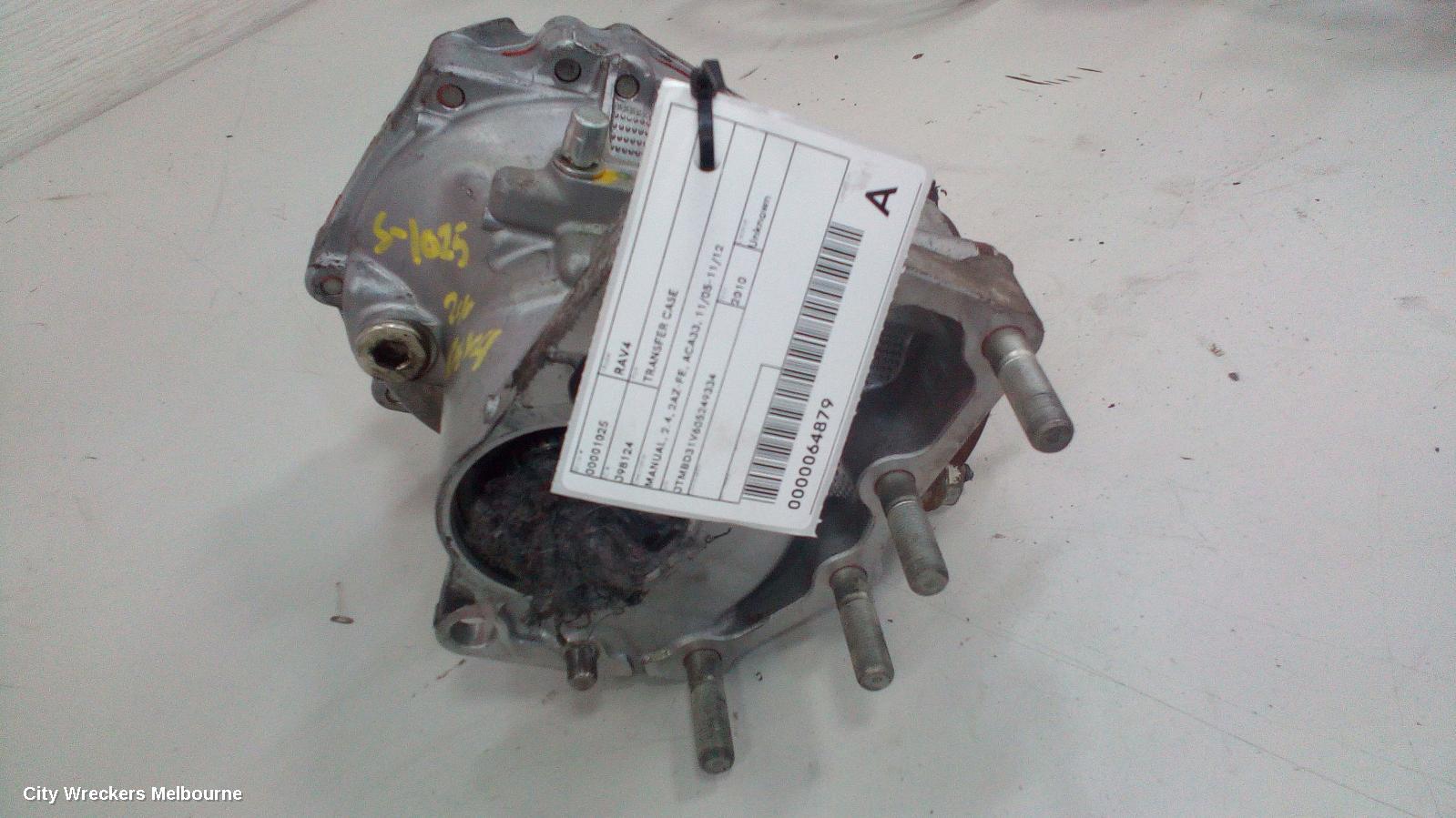 TOYOTA RAV4 TRANSFER CASE, MANUAL, 2.4, 2AZ-FE, ACA33, 11/2005 - 11/2012 - Image 3