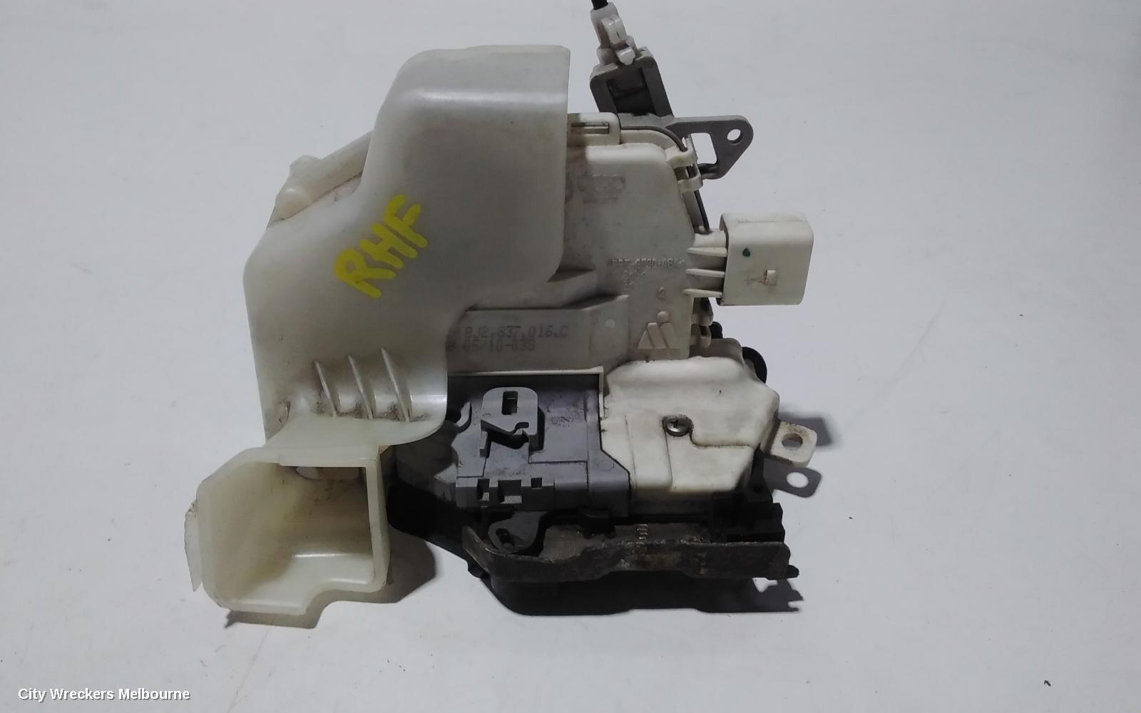 AUDI Q5 DOOR/BOOT/GATE LOCK, RIGHT FRONT DOOR LOCK, 8R, DUAL ROW (7 PIN), P/N 8J2837016C, 11/2009 - 01/2017 - Image 2