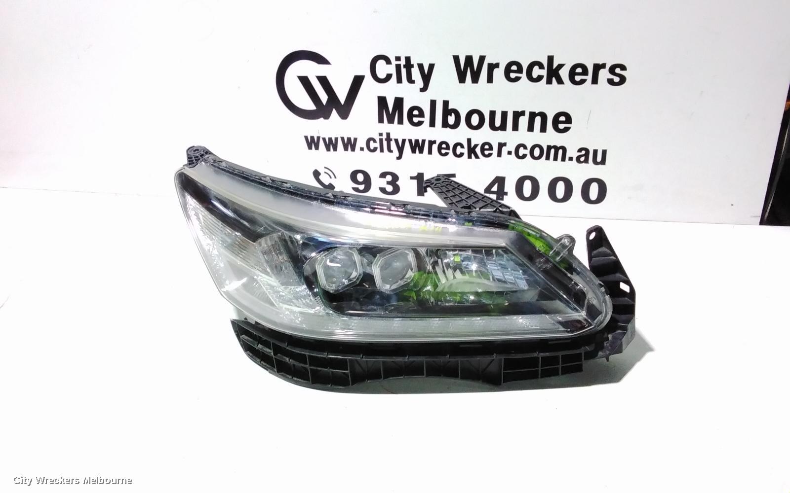 HONDA ACCORD RIGHT HEADLAMP, 9TH GEN, VTI-S, LED TYPE, 05/2013 - 01/2016 - Image 1