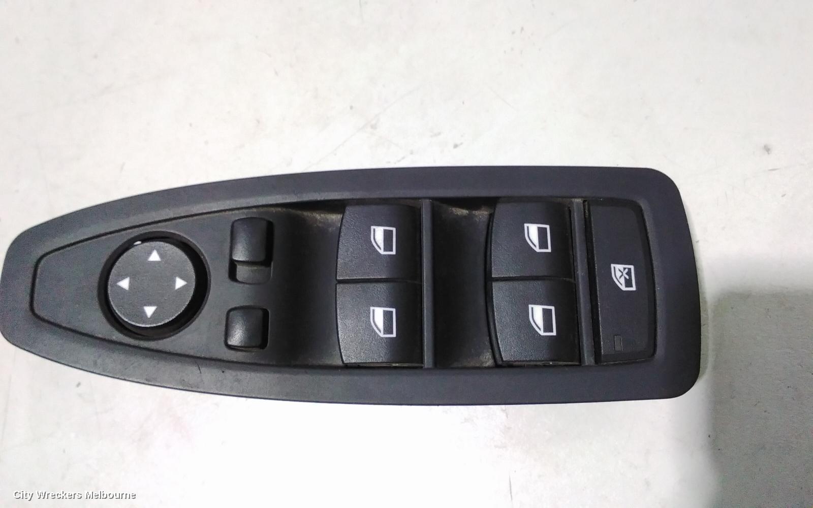 BMW 3 SERIES PWR DR WIND SWITCH, RH FRONT (MASTER SWITCH), NON FOLDING MIRROR, NON AUTO DIP, NON SUN BLIND BUTTON TYPE, F30, SEDAN, 11/2011 - 02/2019 - Image 2