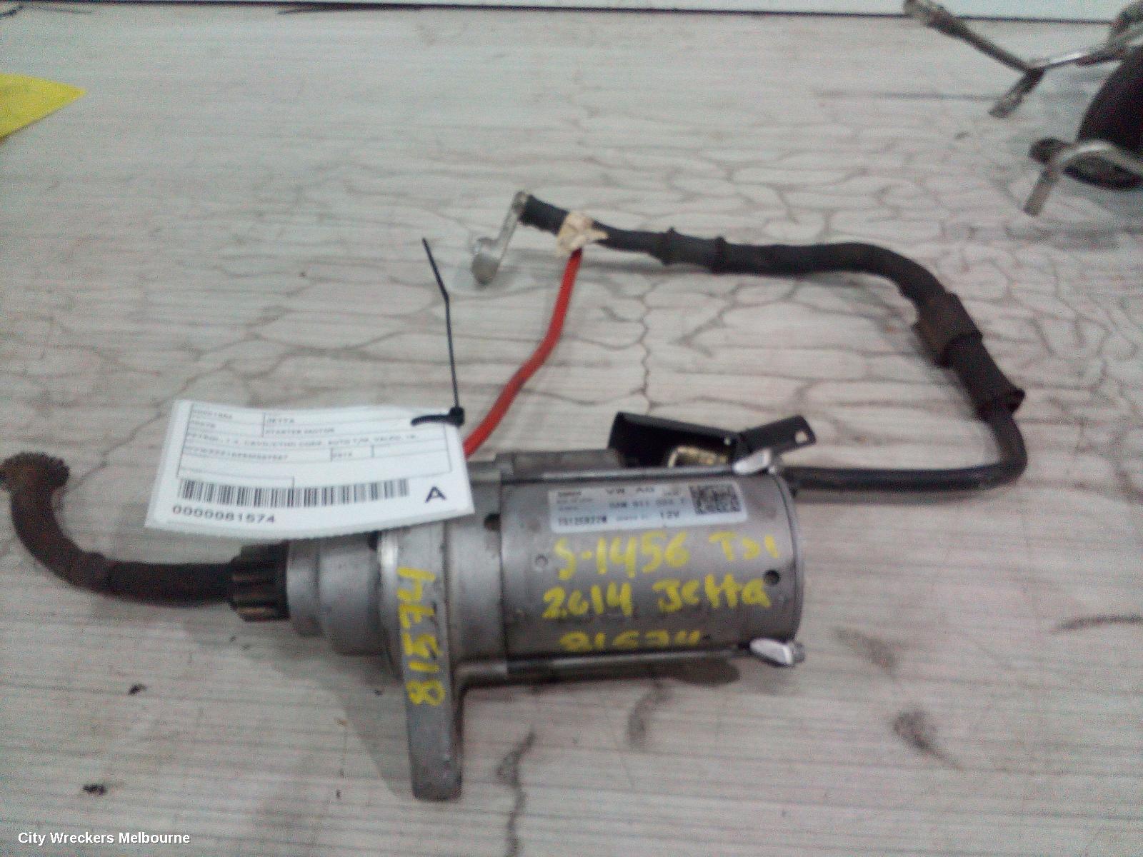VOLKSWAGEN JETTA STARTER, PETROL, 1.4, CAVD/CTHD CODE, AUTO T/M, VALEO, 1B, 02/2011 - 12/2017 - Image 3