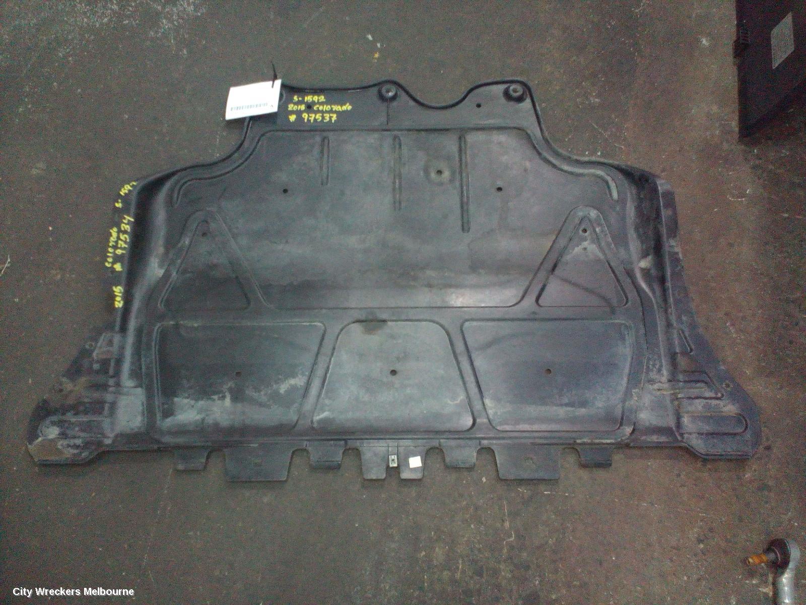 HOLDEN COLORADO LOWER ENGINE SPLASH TRAY, RG/RG 7, 10/2013 - 07/2016 - Image 1