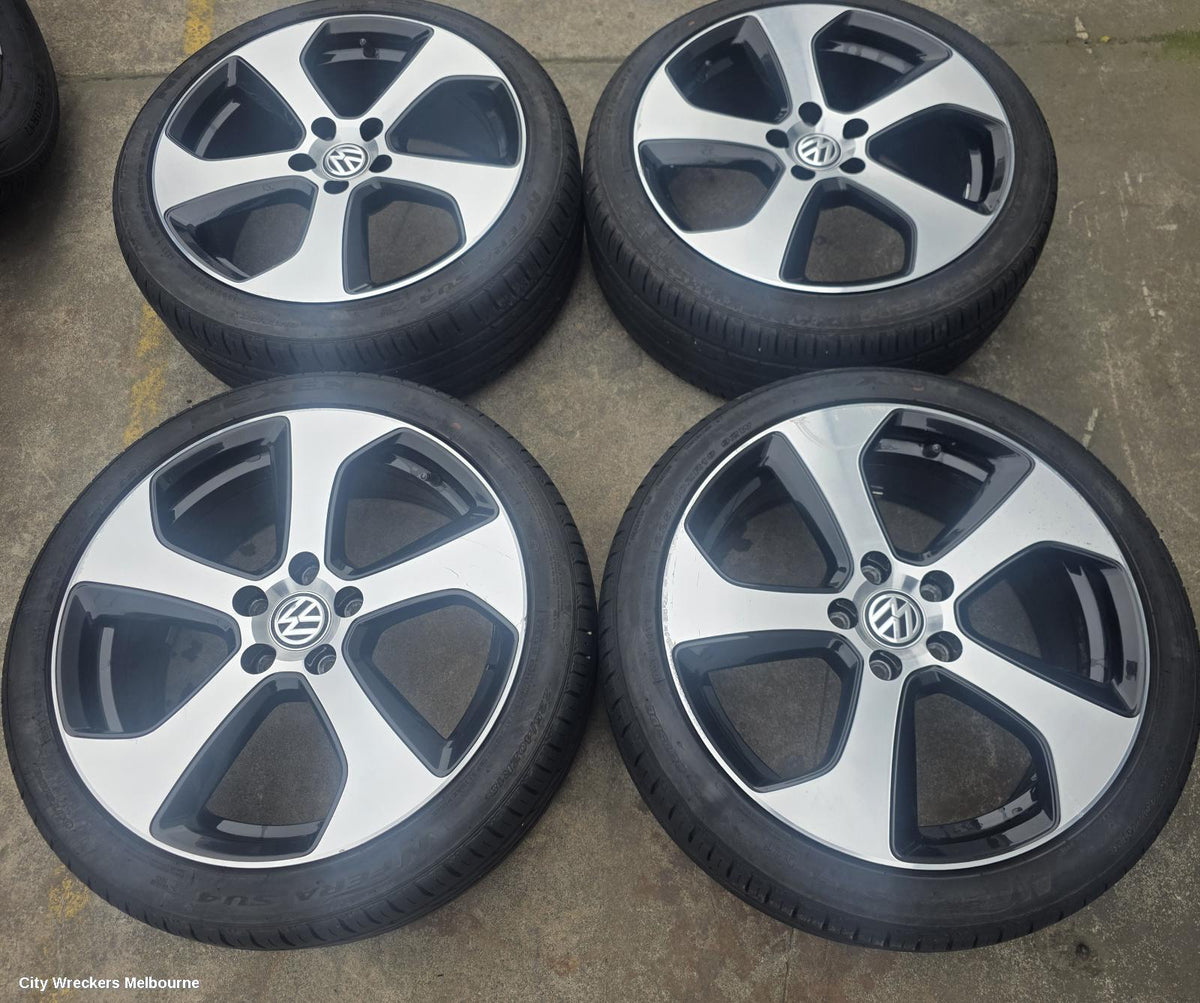 VOLKSWAGEN GOLF WHEEL MAG, FACTORY, 18X7.5IN, AUSTIN, GEN 7, GTI, 11/2012 - 03/2017 - Image 1