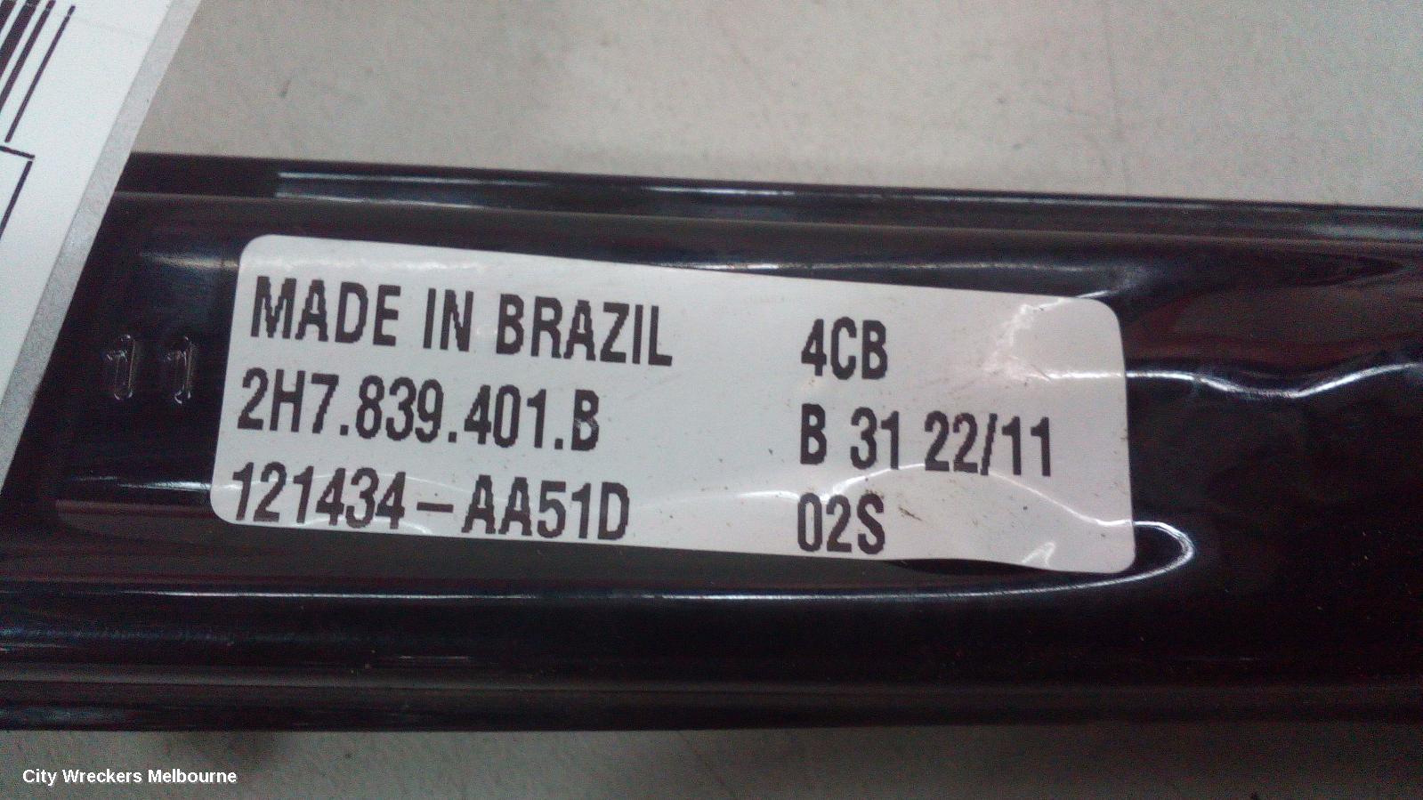 VOLKSWAGEN AMAROK LEFT REAR WND REG/MOTOR, 2H, 12/2010 ONWARDS - Image 2