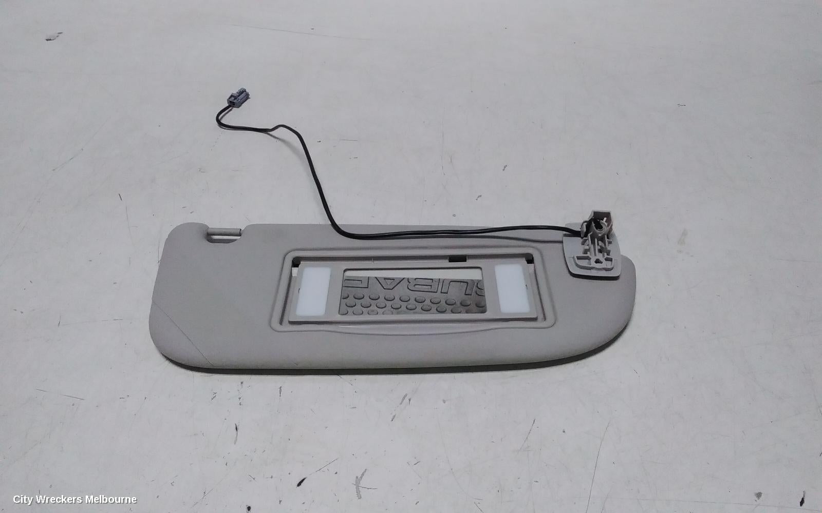 PEUGEOT 308 SUNVISOR, T7, RH SIDE, BLACK, 09/2007 - 01/2014 - Image 1