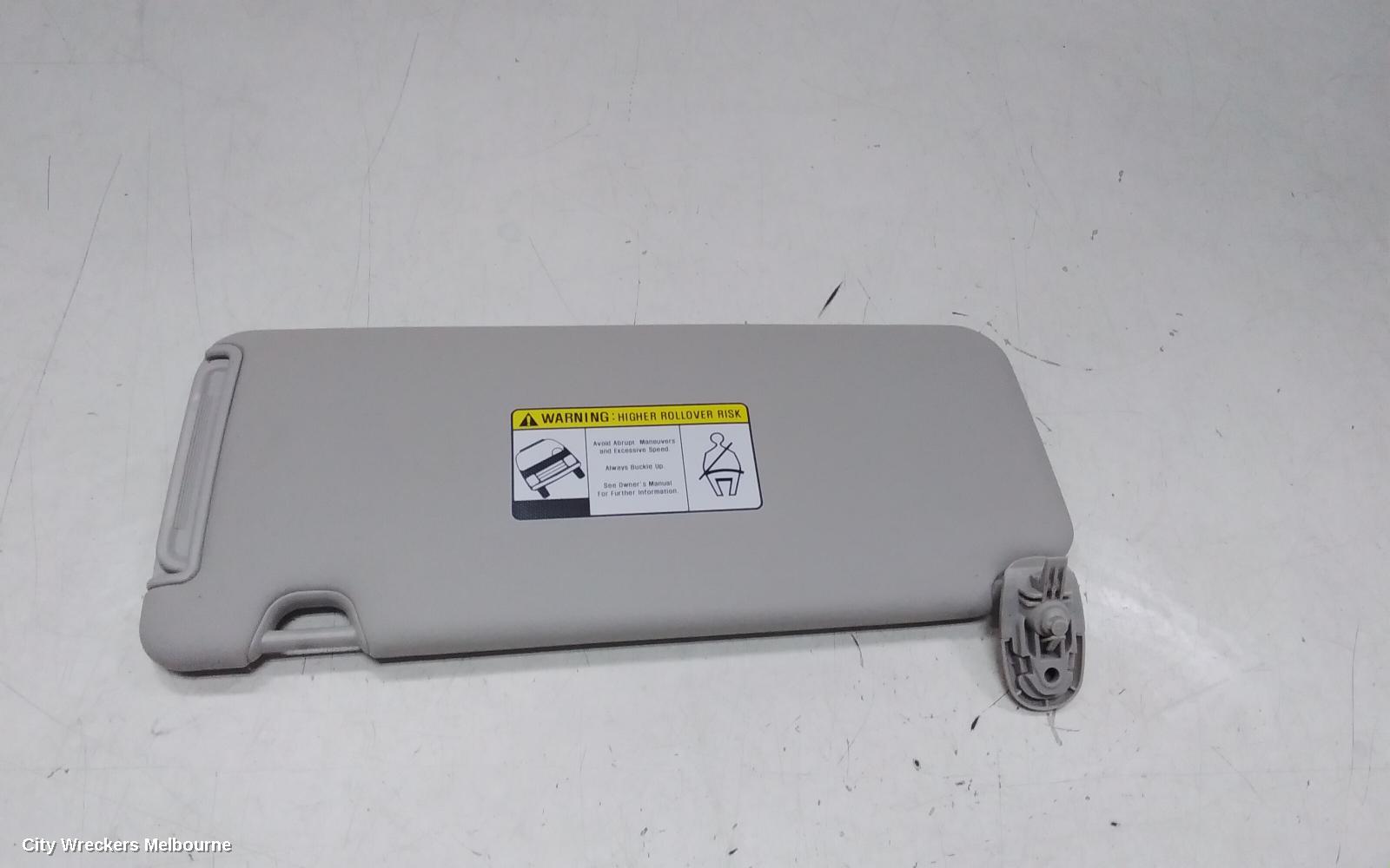 HYUNDAI TUCSON SUNVISOR, NX4, RH SIDE, GREY, 02/2021 - 01/2024 - Image 1