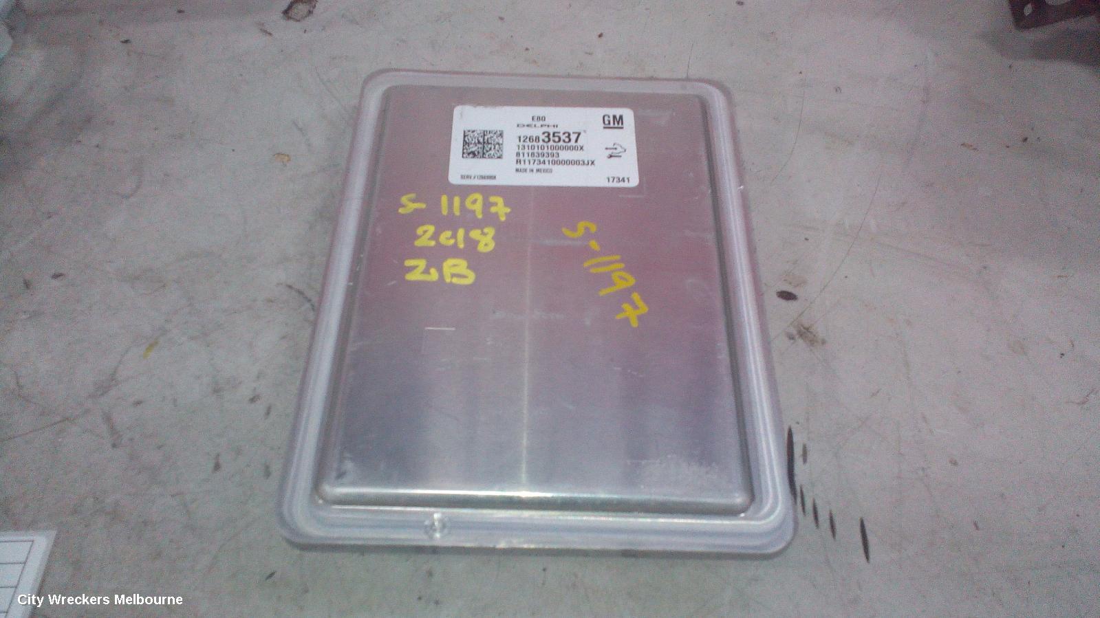 HOLDEN COMMODORE ECU, ENGINE ECU, 2.0, PETROL, B20NFT, ECU ONLY, ZB, 10/2017 - 12/2020 - Image 2
