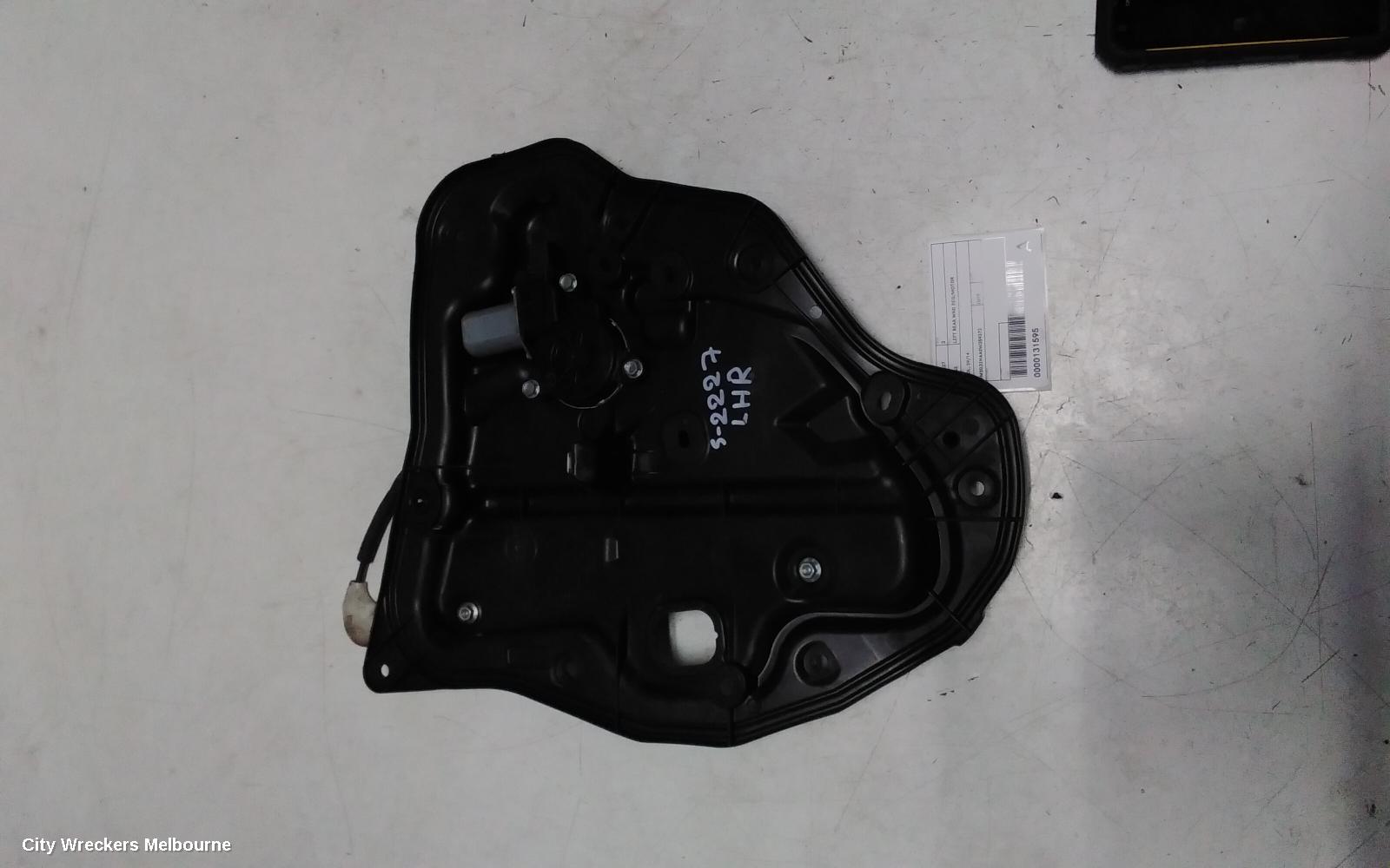 MAZDA 2 LEFT REAR WND REG/MOTOR, DJ/DL, 09/2014 ONWARDS - Image 1