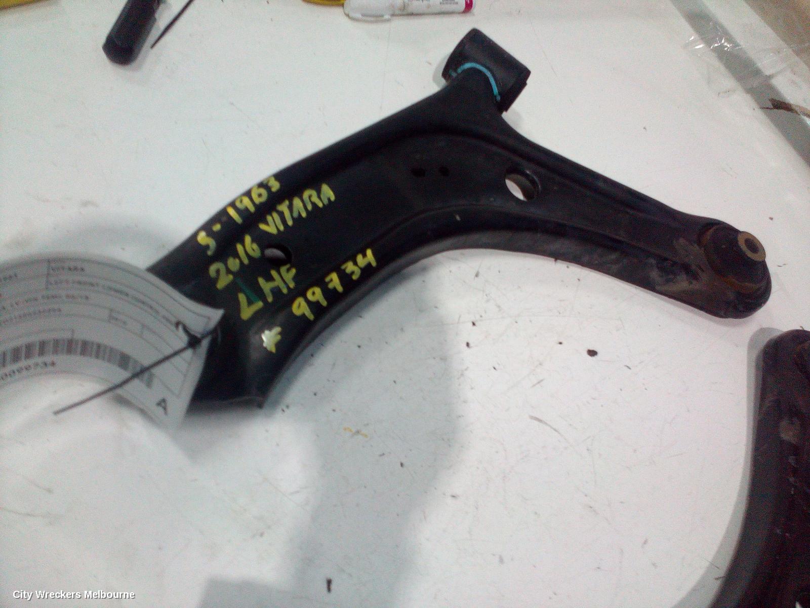 SUZUKI VITARA LEFT FRONT LOWER CONTROL ARM, VITARA, LY (VIN TSM), 06/2015 ONWARDS - Image 1