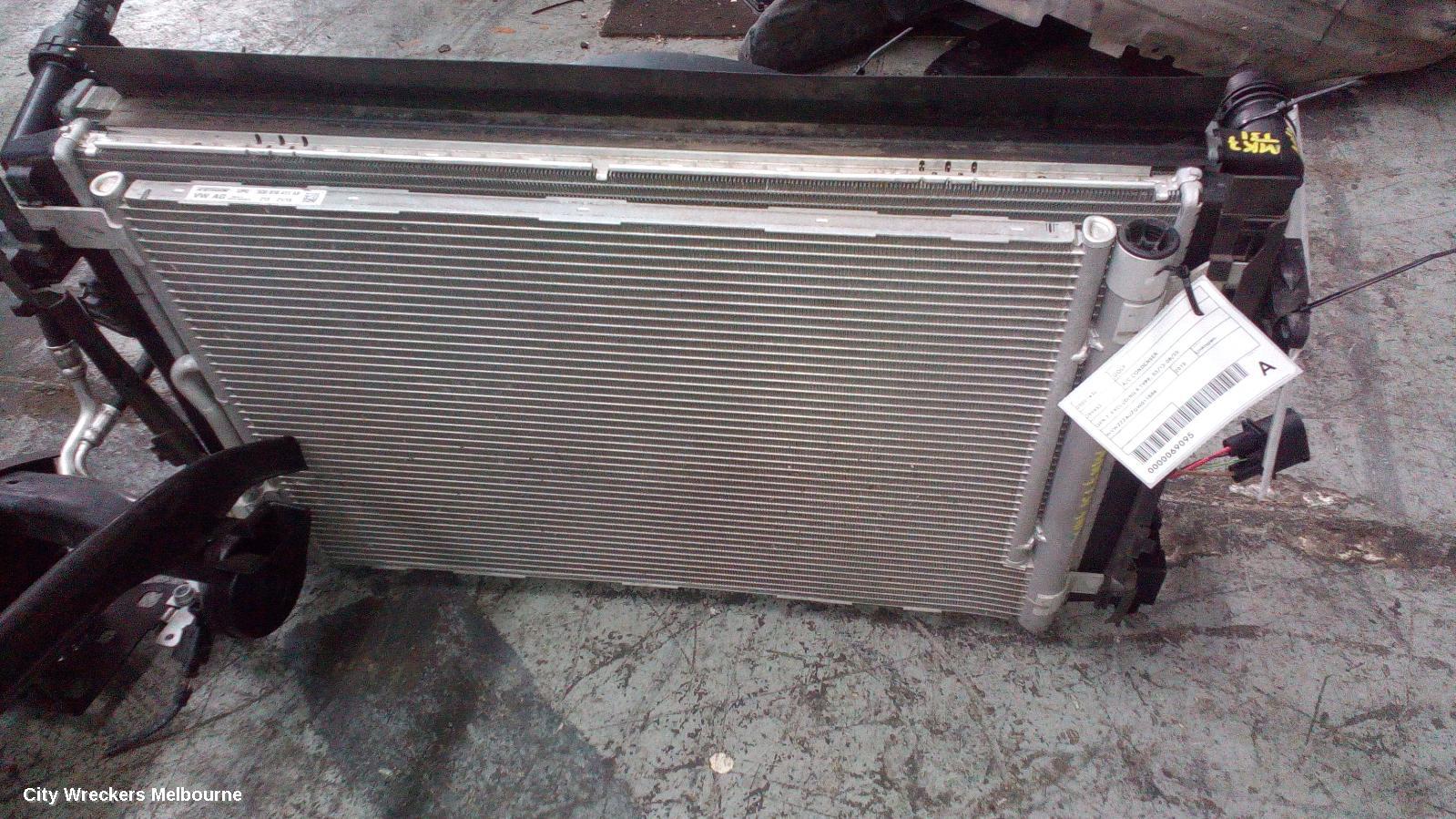 VOLKSWAGEN GOLF RADIATOR, PRIMARY RADIATOR (CLOSEST TO ENGINE), AUTO/MANUAL, 1.4, PETROL, GEN 7, 03/2013 - 08/2020 - Image 1
