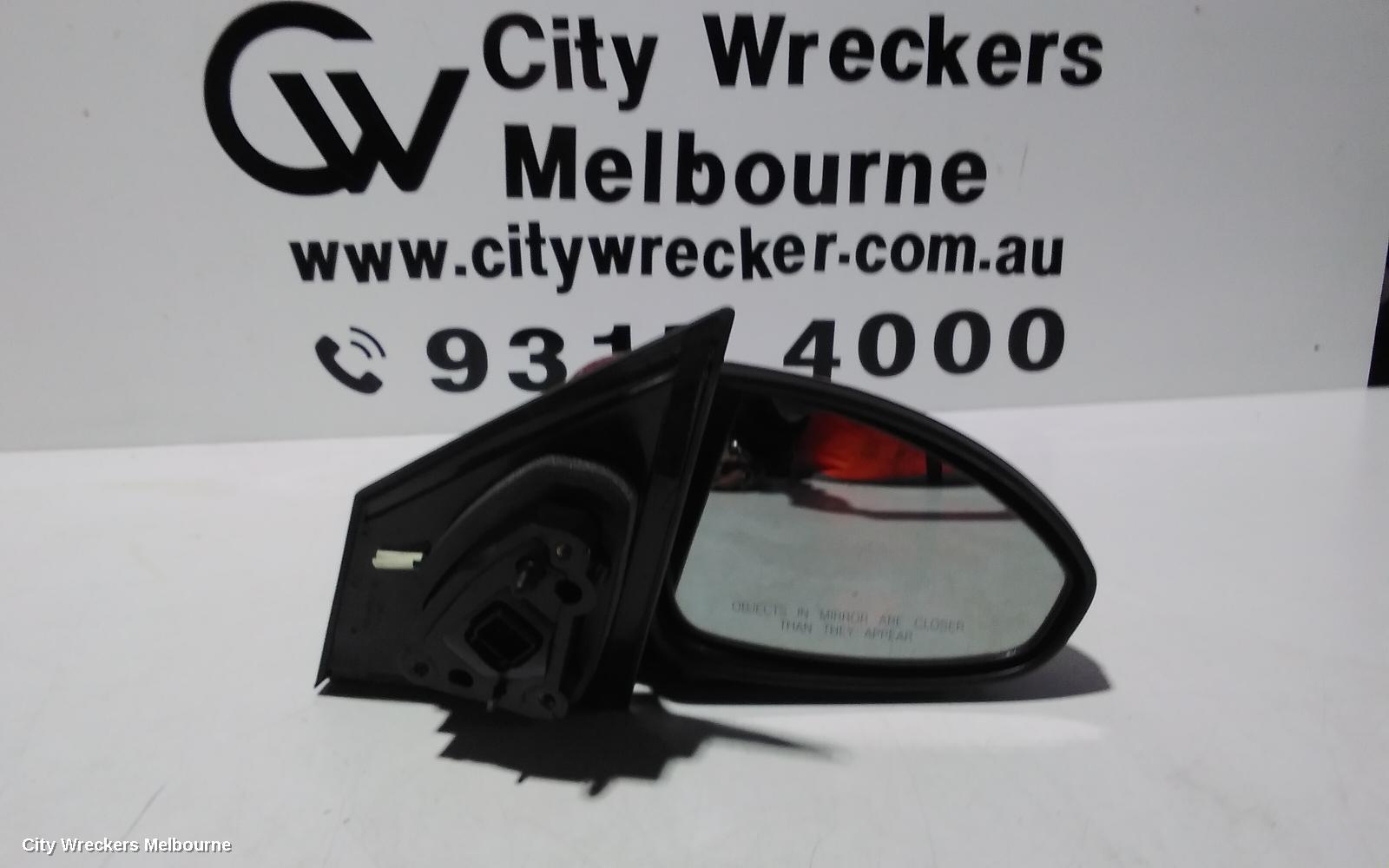 HOLDEN CRUZE RIGHT DOOR MIRROR, JG-JH, NON INDICATOR TYPE, 03/2009 - 01/2017 - Image 1