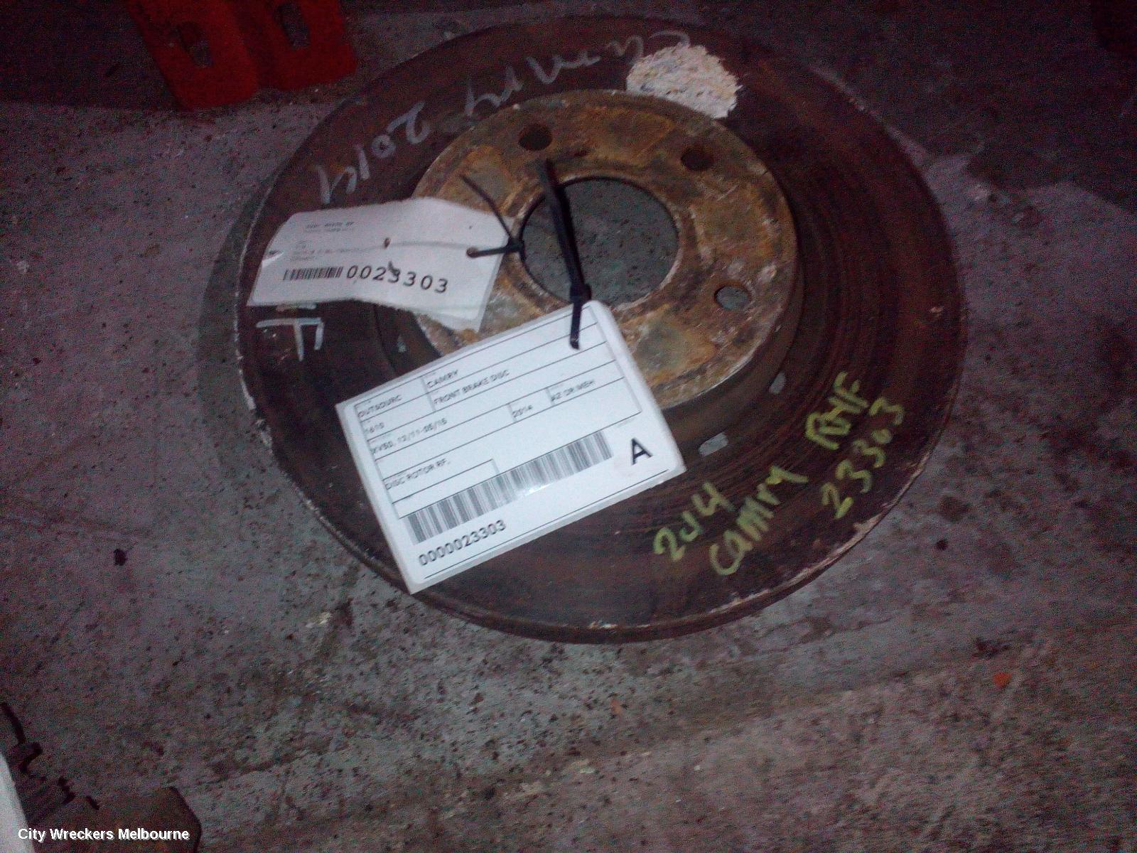 TOYOTA CAMRY FRONT BRAKE DISC/DRM, XV50, 12/2011 - 05/2015 - Image 1