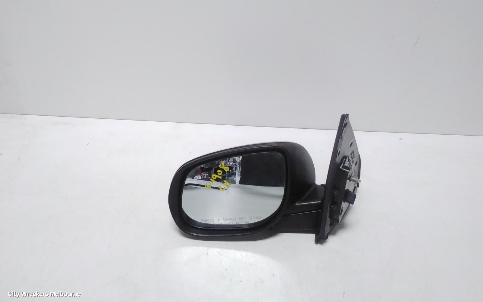KIA CERATO LEFT DOOR MIRROR, TD, THICK BLINKER TYPE, SEDAN, 10/2008 - 07/2010 - Image 1