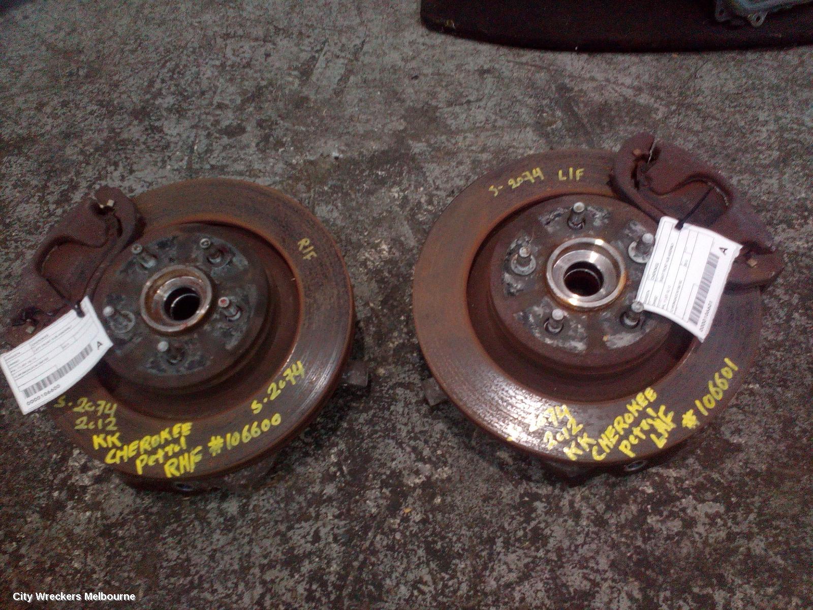 JEEP CHEROKEE RIGHT FRONT HUB ASSEMBLY, KK, 11/2007 - 10/2012 - Image 3