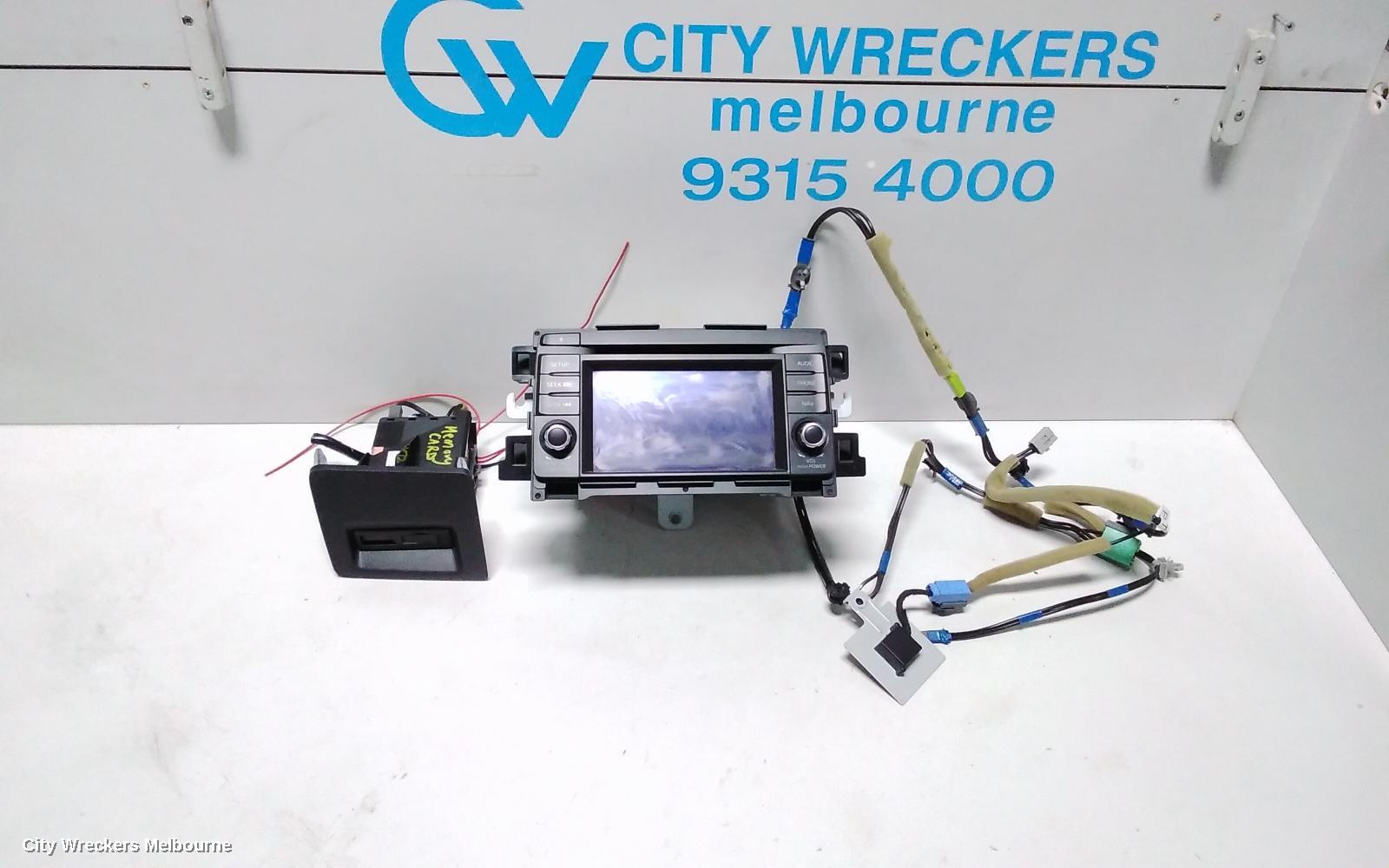 MAZDA CX5 RADIO/CD/DVD/SAT/TV, SAT NAV, NON TOUCHSCREEN TYPE, KE, 02/2012 - 12/2016 - Image 1