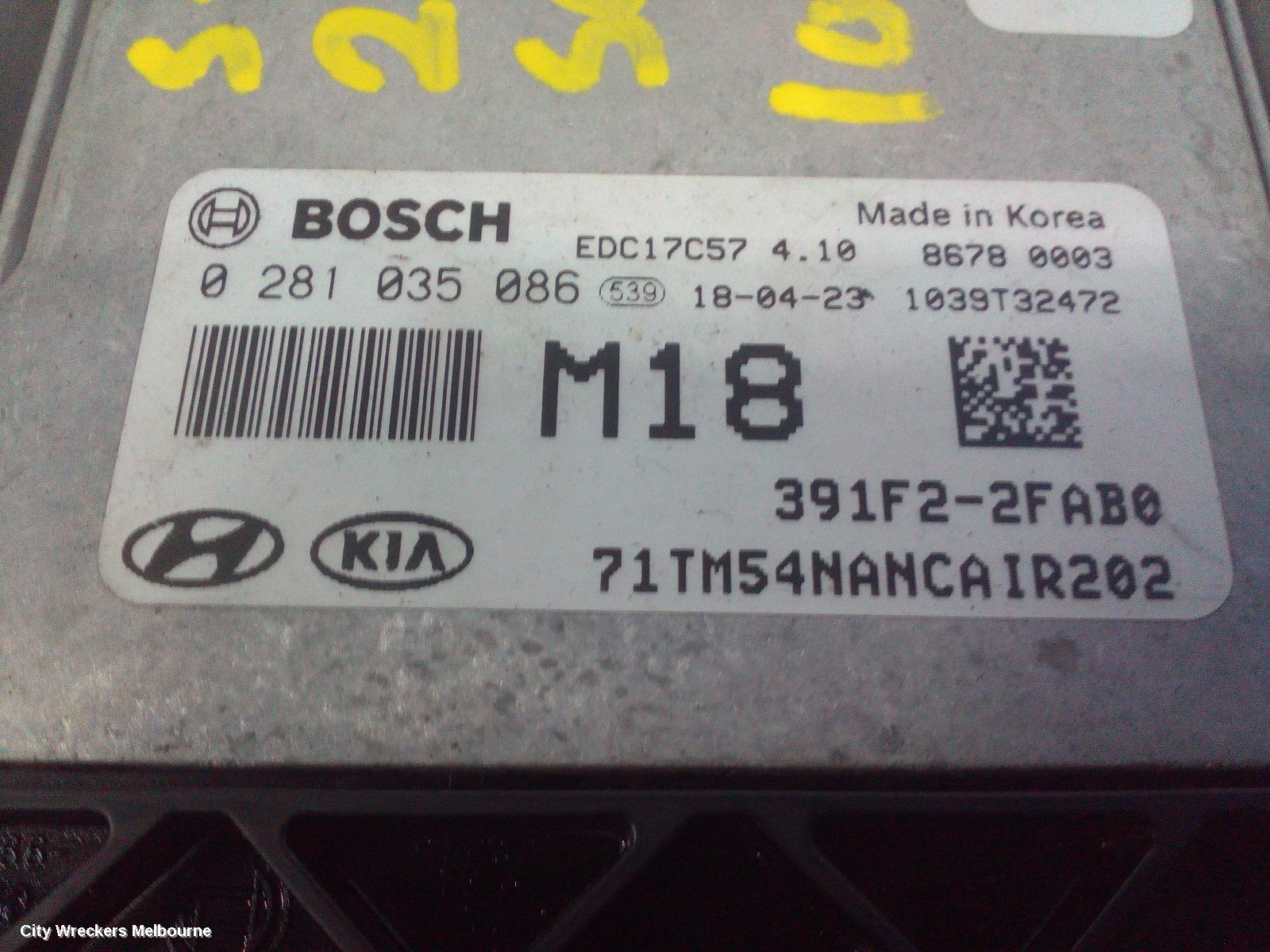 HYUNDAI SANTA FE ECU, ENGINE ECU, 2.2, D4HB, DIESEL, ECU ONLY, TM, 03/2018 - 12/2020 - Image 3