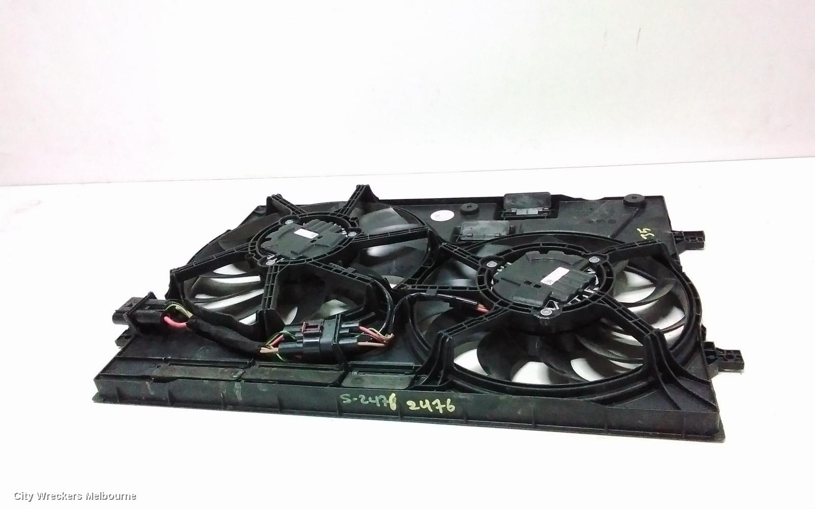 VOLKSWAGEN PASSAT FAN, DUAL FAN ASSY, PETROL, CJXA CODE, B8/MK7, 11/2020 ONWARDS - Image 1