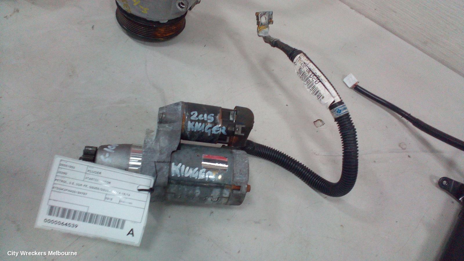 TOYOTA KLUGER STARTER, PETROL, 3.5, 2GR-FE, GSU50/GSU55, 03/2014 - 10/2016 - Image 3