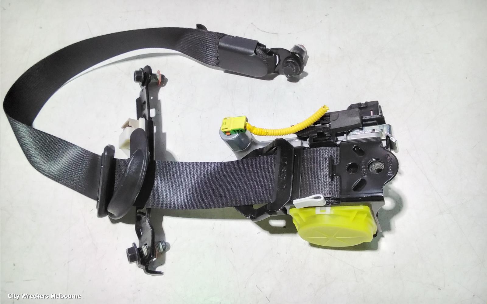 HYUNDAI I30 SEATBELT/STALK, RH FRONT, SEAT BELT ONLY, BLACK, PD, HATCH (S.KOREA VIN KMHH), 03/2017 ONWARDS - Image 3