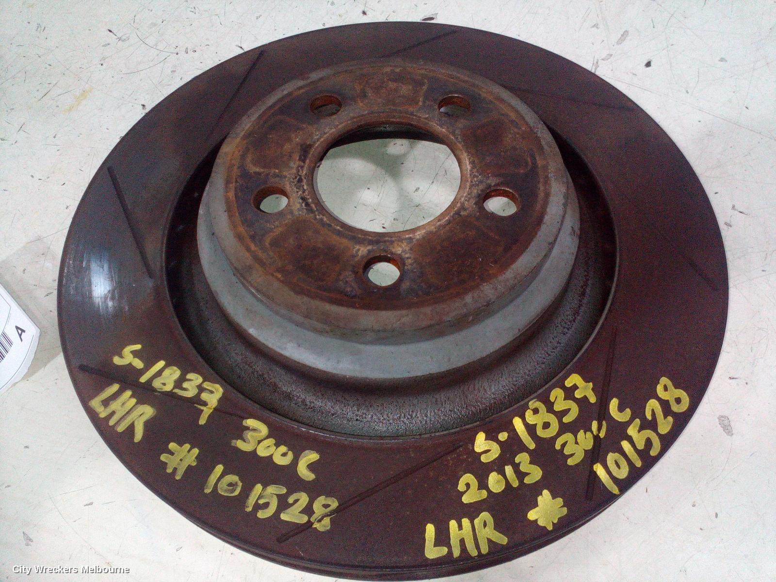 CHRYSLER 300C REAR BRAKE DISC/DRUM, LX2, 12/2011 - 12/2021 - Image 2