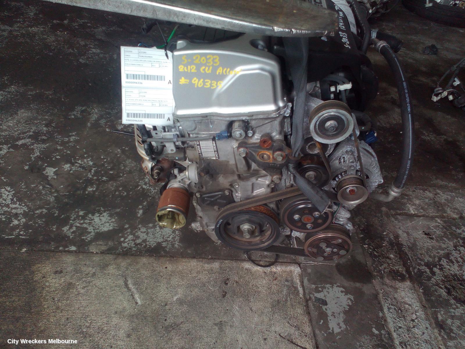 HONDA ACCORD ENGINE, 2.4, K24Z3, 8TH GEN, EURO (VIN JHMCU), 06/2008 - 12/2015 - Image 3