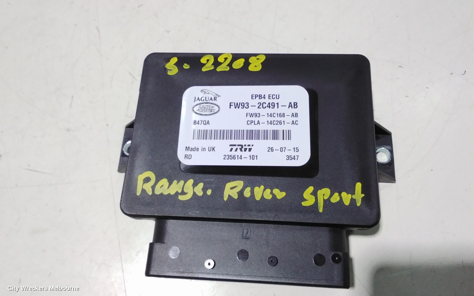 LAND ROVER RANGEROVER SPORT ECU, OTHER ECU, L494, 06/2013 ONWARDS - Image 2
