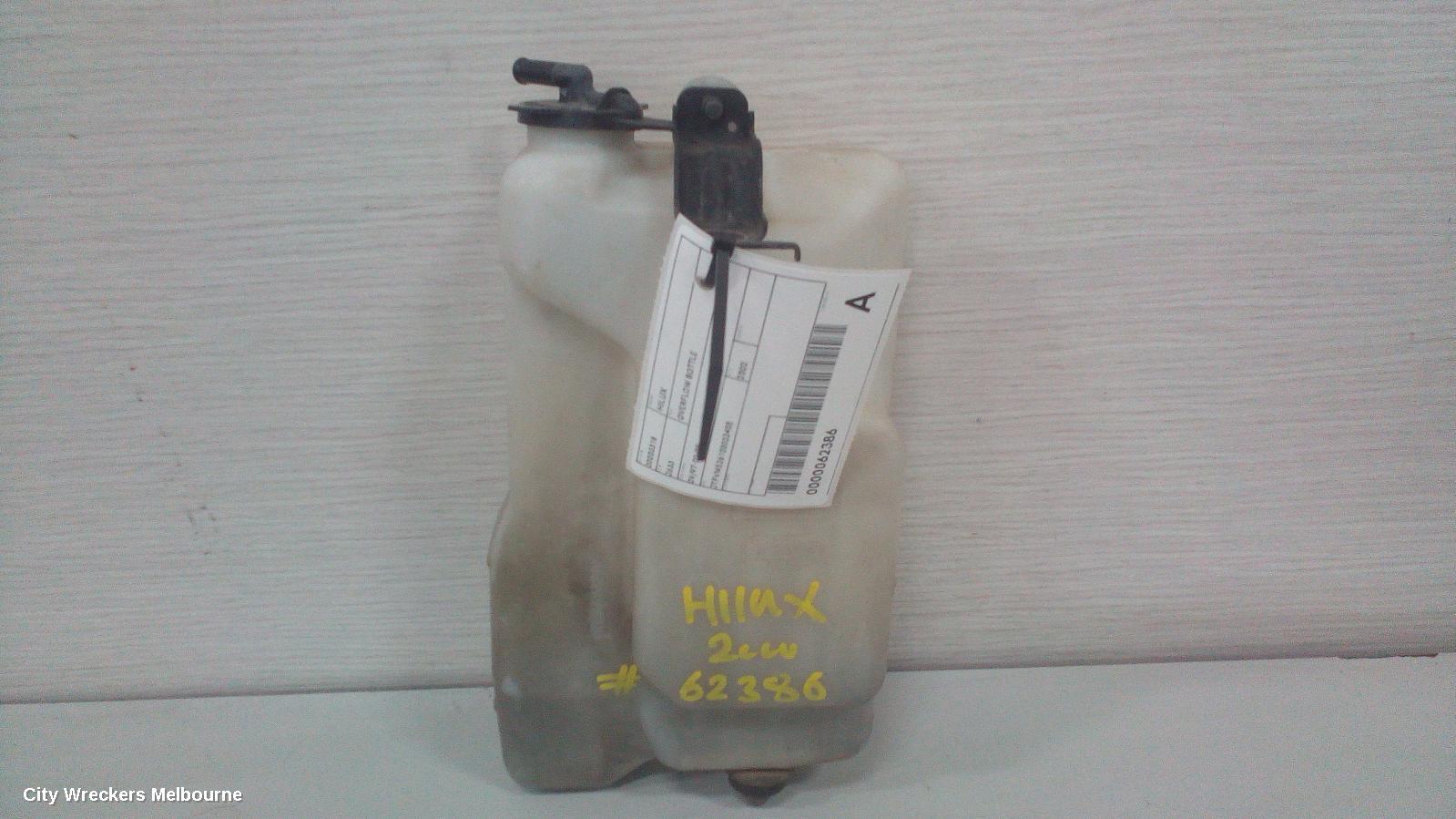 TOYOTA HILUX OVERFLOW BOTTLE, 09/1997 - 02/2005 - Image 1