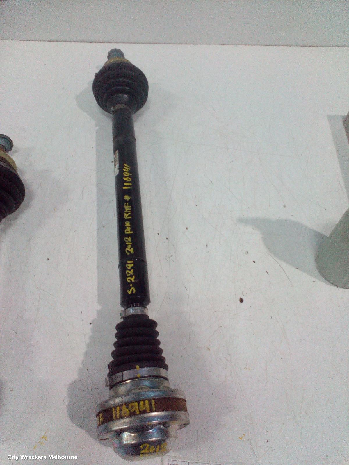 VOLKSWAGEN POLO RIGHT DRIVESHAFT, AUTO T/M, PETROL, 1.4, TURBO, 6R, 05/2010 - 05/2014 - Image 2