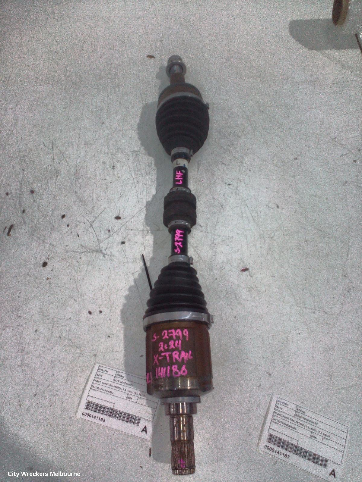 NISSAN XTRAIL LEFT DRIVESHAFT, FRONT, AUTO T/M, PETROL, 2.5, AWD, T33, 08/2022 ONWARDS - Image 2