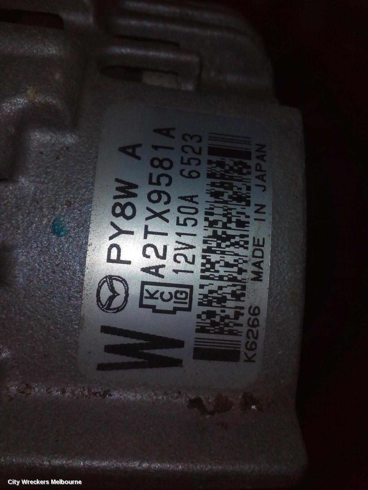 MAZDA CX9 ALTERNATOR, PETROL, 2.5, TURBO, TC, 07/2016 ONWARDS - Image 2