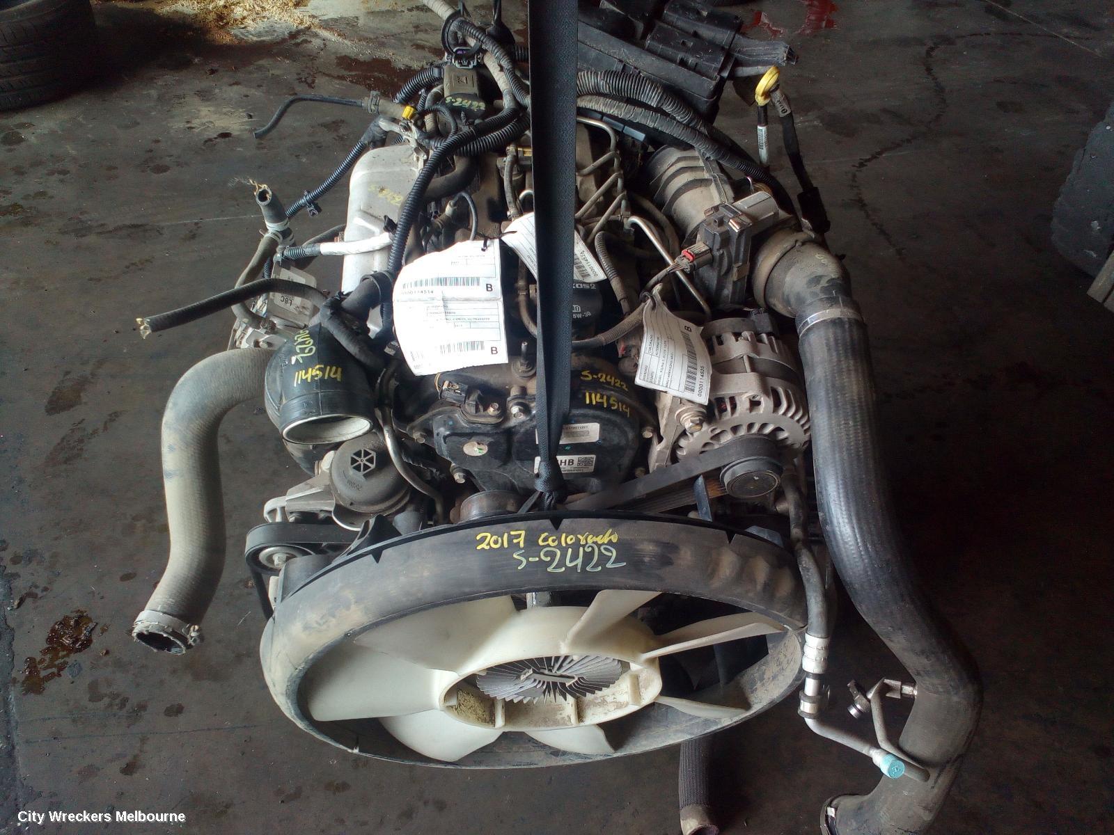 HOLDEN COLORADO ENGINE, DIESEL, 2.8, LWN, TURBO, EURO 5, AUTO T/M, RG, 07/2016 - 12/2020 - Image 2