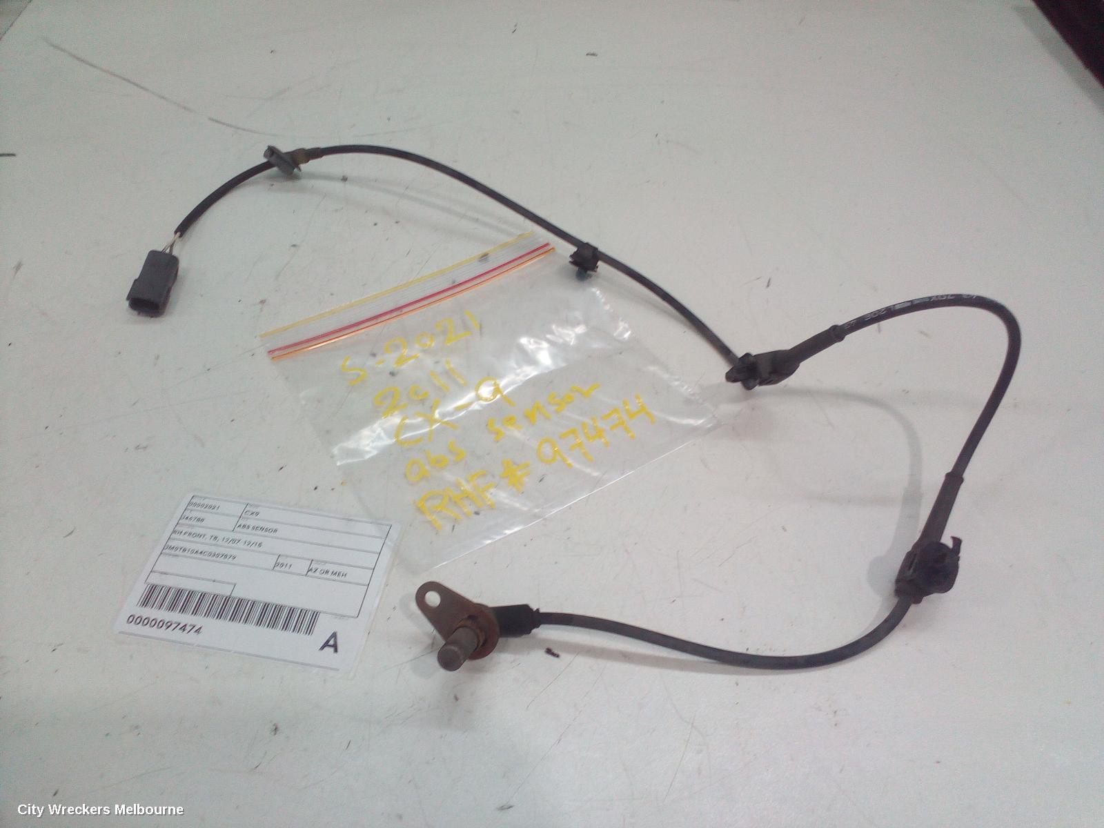 MAZDA CX9 ABS SENSOR, RH FRONT, TB, 12/2007 - 12/2015 - Image 1