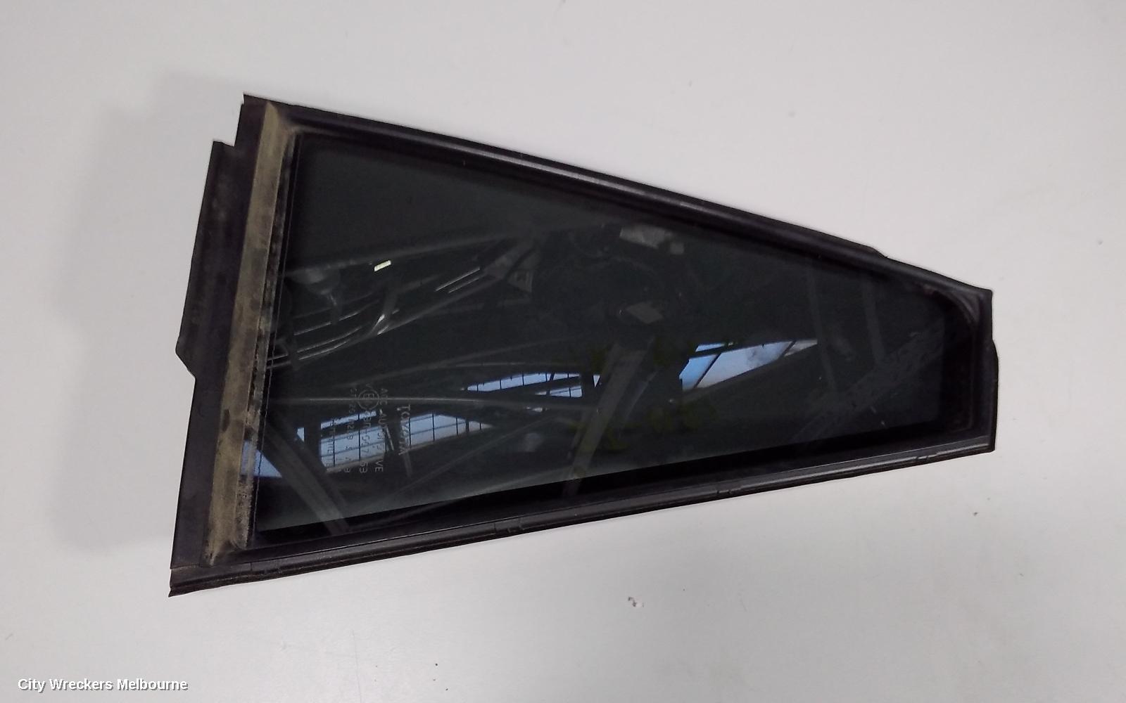 TOYOTA RAV4 LEFT REAR 1/4 DOOR GLASS, XA40, 12/2012 - 12/2018 - Image 1