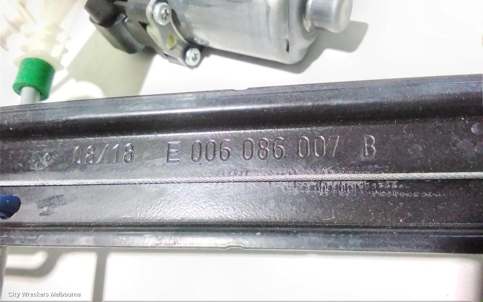 AUDI A3 LEFT FRONT WINDOW REG/MOTOR, 8V, 4DR SEDAN, 10/2013 - 10/2020 - Image 2