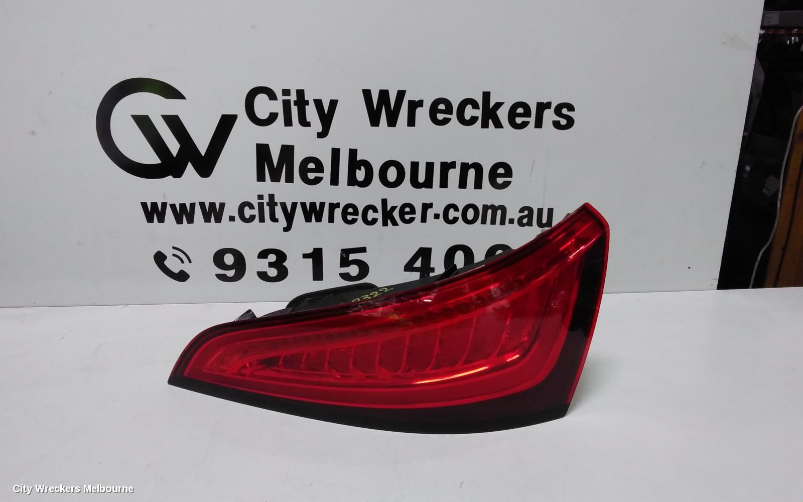 AUDI Q5 RIGHT TAILLIGHT, IN TAILGATE, 8R, LED TYPE, 10/2012 - 01/2017 - Image 1