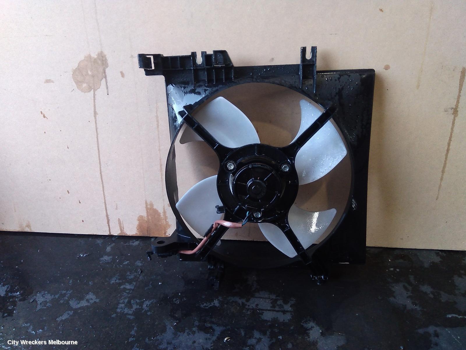 SUBARU FORESTER FAN, RADIATOR FAN (LH - PASSENGER SIDE), 2.5, EJ25, 2 WIRE PLUG TYPE (4 BLADES), 02/2008 - 12/2012 - Image 2
