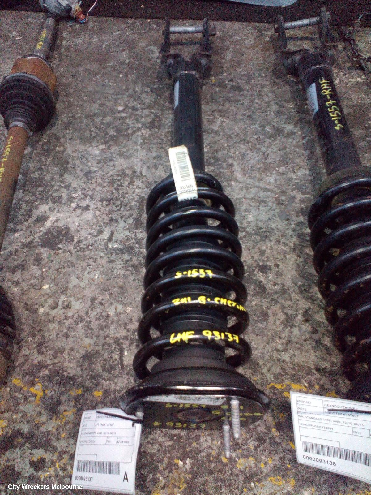 JEEP GRANDCHEROKEE LEFT FRONT STRUT, WK, STANDARD TYPE, 4WD, 10/2010 - 09/2016 - Image 3