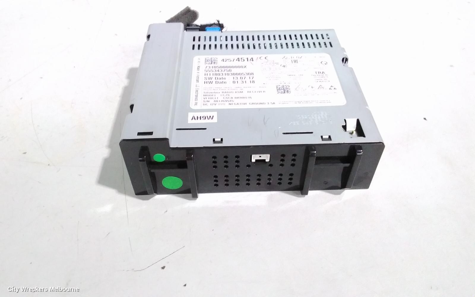 HOLDEN CAPTIVA RADIO/CD/DVD/SAT/TV, DISPLAY UNIT ONLY, NON SAT NAV TYPE, CG, 10/2015 - 06/2018 - Image 3