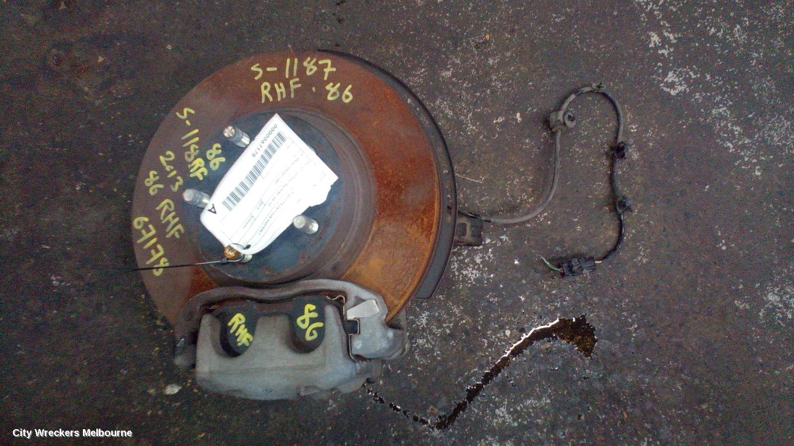 TOYOTA 86 RIGHT FRONT HUB ASSEMBLY, ZN6, GT, 277MM DIA DISC, 04/2012 ONWARDS - Image 2