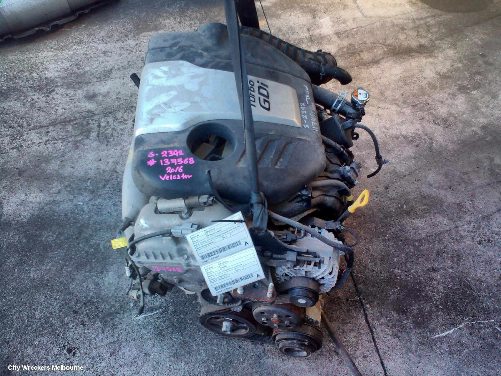 HYUNDAI VELOSTER ENGINE, PETROL, 1.6, G4FJ, TURBO, FS, 07/2012 - 02/2018 - Image 1