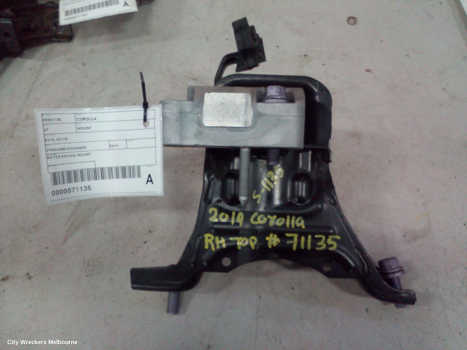 TOYOTA COROLLA MOUNT, E210, 07/2018 ONWARDS - Image 1